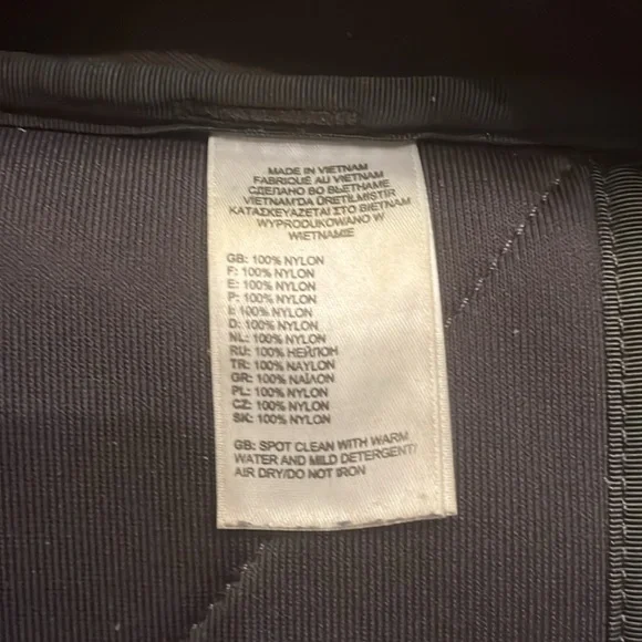 The North Face Black and Orange Backpack - Picture 6 of 6